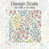 Wallpaper Wildwood Garden Wallpaper // White & Pink