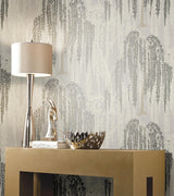 Wallpaper Willow Glow Wallpaper // Light Taupe