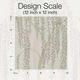 Wallpaper Willow Glow Wallpaper // Light Taupe