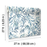 Wallpaper Willow Grove Wallpaper // Sky Blue