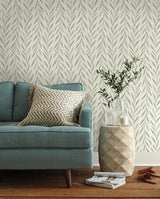Wallpaper Willow Wallpaper // Green
