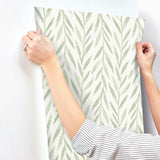 Wallpaper Willow Wallpaper // Green