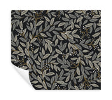 Wallpaper Willowberry Peel & Stick Wallpaper // Black