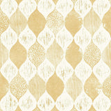 Wallpaper Woodblock Wallpaper // Yellow