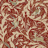 Wallpaper Woodland Tapestry Wallpaper // Red Metallic