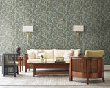Wallpaper Woodland Tapestry Wallpaper // Sage