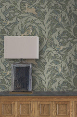 Wallpaper Woodland Tapestry Wallpaper // Sage