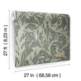 Wallpaper Woodland Tapestry Wallpaper // Sage