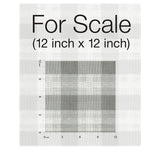 Wallpaper Woven Buffalo Check Wallpaper // Grey