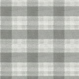 Wallpaper Woven Buffalo Check Wallpaper // Grey