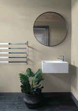 Wallpaper Woven Texture Wallpaper // Tan