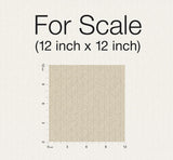 Wallpaper Woven Texture Wallpaper // Tan