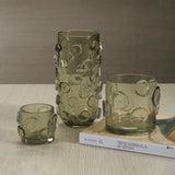 Vases Celeste Bauble Short Vase // Olive