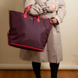 The Expandable Tote - Merlot