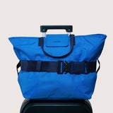 The Nylon Zip-All Tote - Cerulean