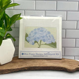 Lifestyle Blue Hydrangea 6x4 Needlepoint Kit