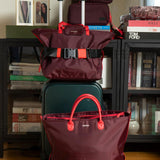 The Expandable Tote - Merlot