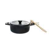 Serving Mini Brie Baker & Spreader // Brown Black