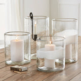 Decorative Object White Wave Hurricane // Small