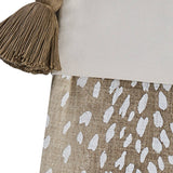 Fawn Print Stocking With Tassel