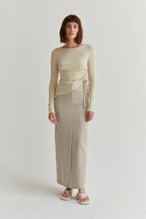 Lifestyle Jayda Tencel Blend Maxi Skirt