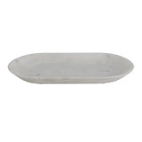 Decorative Trays Oval White Marble Tray