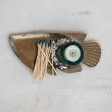 Decorative Trays Antique Gold Fish Tray