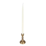 Antique Brass Skinny Mini Taper Candle Holder // 2 Sizes