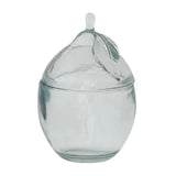 Recycled Pressed Glass Lemon Jar
