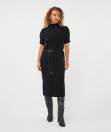 Anica Knit Midi Dress with Belt