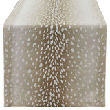 Place Setting & Tableware Fawn Print 72" Table Runner