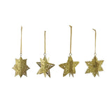 Antique Gold Snowflake Ornament // 4 Styles