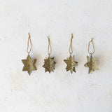 Antique Gold Snowflake Ornament // 4 Styles