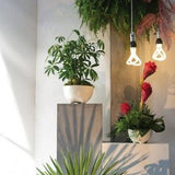 Decorative Object White Ceramic Footed Bowl