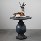 Furniture Mango Wood and Metal Table