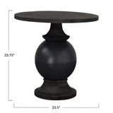 Furniture Mango Wood and Metal Table