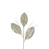 Home Accents 28" Magnolia Leaf Spray-Assorted Colors Champagne Gold
