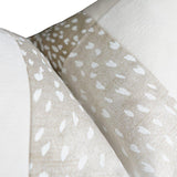 Pillow Covers Stripe Fawn Square Pillow Cover 22x22