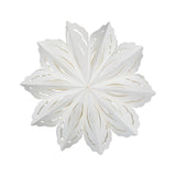 Seasonal & Holiday Decorations 25" White Paper Snowflake Ornament