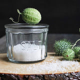 Serveware Pressed Glass Salt Cellar