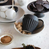 Serving Pitchers & Carafes Black Stoneware Pitcher with Glaze