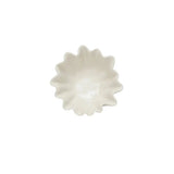 Servingware Stoneware White Ruffle Bowl
