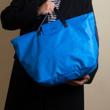  The Nylon Zip-All Tote - Cerulean 