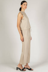  Butter Modal Side Binding Wide Leg Pants 