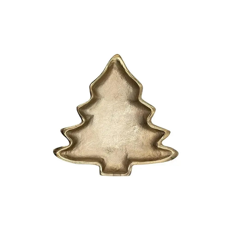 Holiday Kitchen, Tabletop & Serveware Brass Cast Tree Dish 