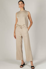  Butter Modal Side Binding Wide Leg Pants 