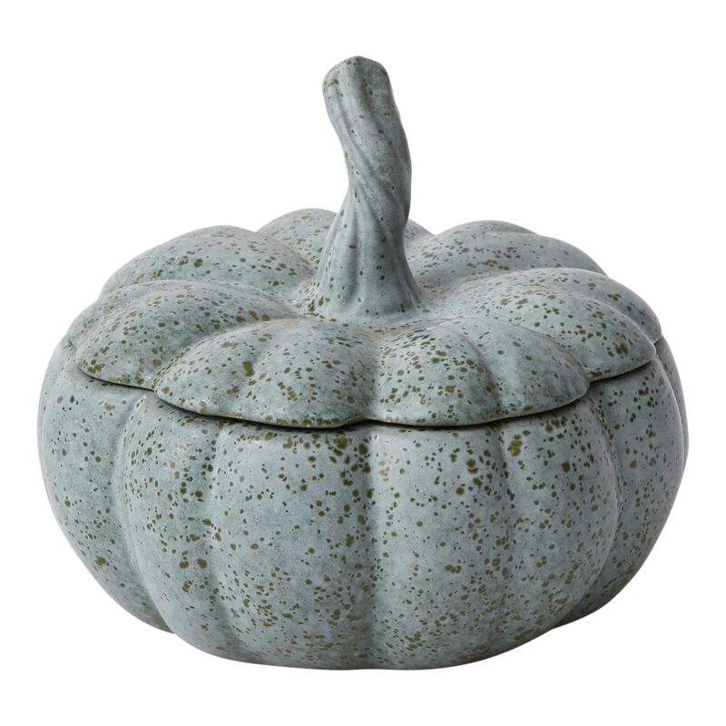  Hallow's Eve Pumpkin Pot // Blue-Green 