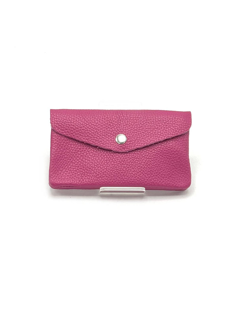  Italian Leather Wallet // Fuchsia 