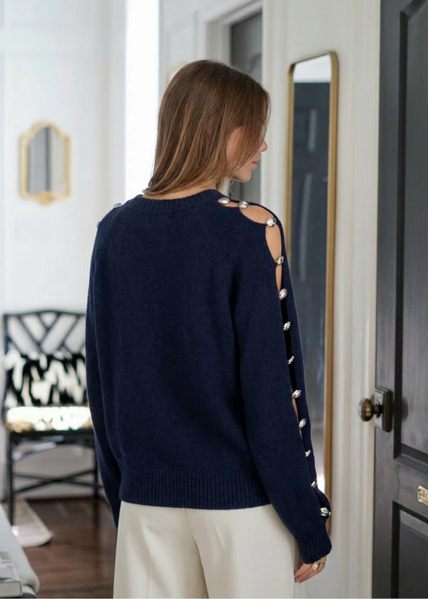 Lifestyle Kendal METALLIC ACCENT SWEATER 