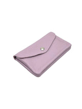Italian Leather Wallet // Lilac